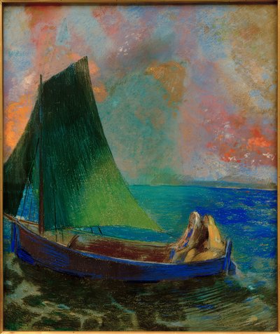 La barca da Odilon Redon